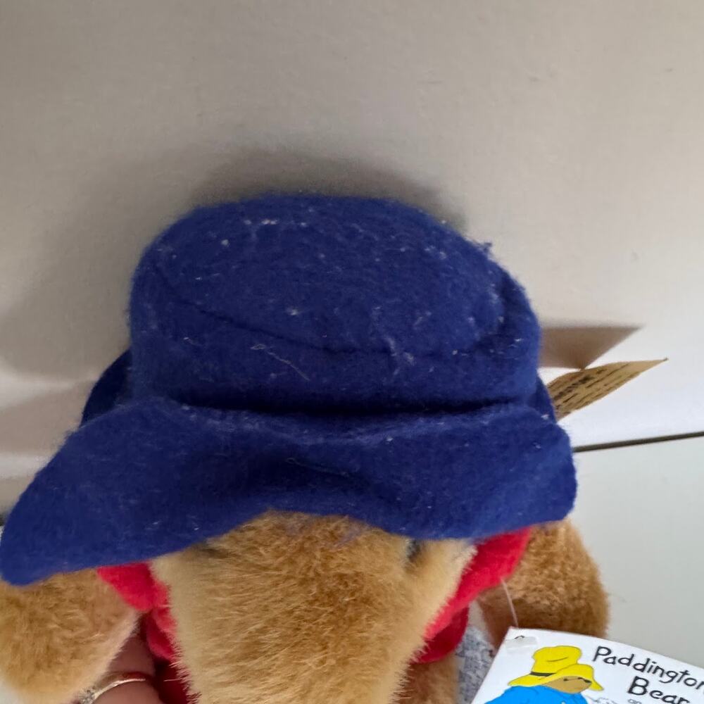 Paddington Bear Teddy Eden Gifts Red Coat Blue Hat New - Picture 2 of 4
